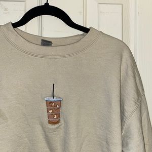 Embroidered sweatshirt
